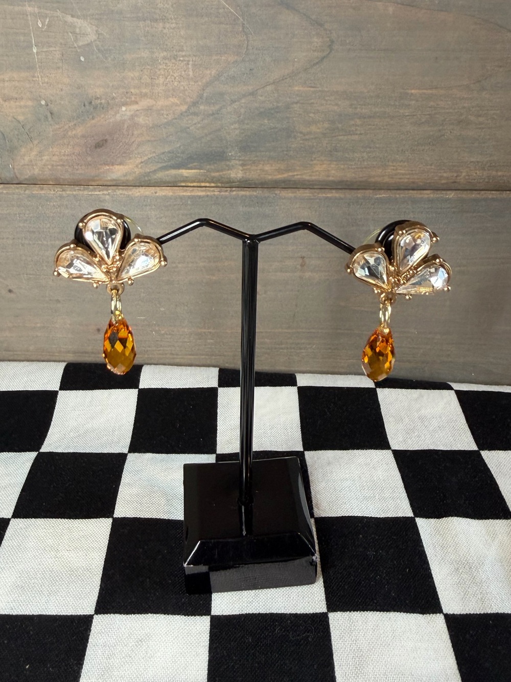 “Vintage Elegance” Drop Earrings